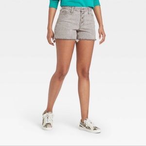 2/$20 Universal Thread High-Rise Midi Jean Shorts